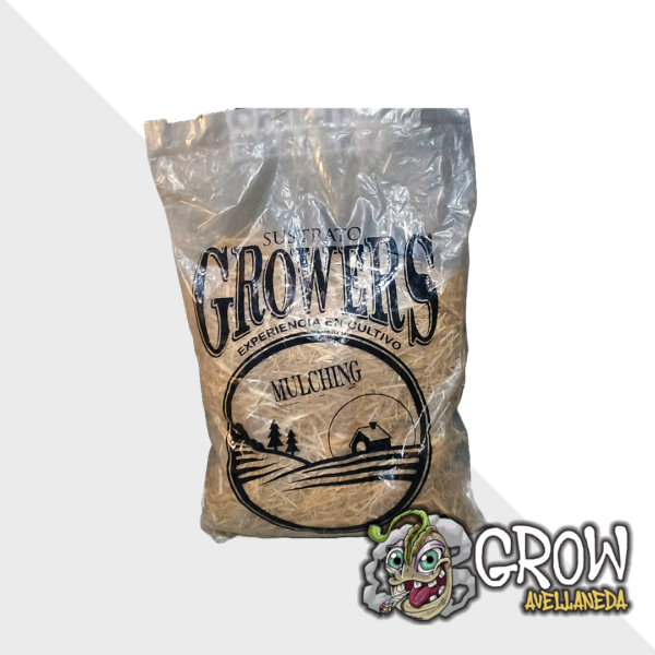 Growers Mulching Cobertor De Trigo 400 Gr. 20 Lt.